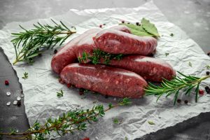 Lamb merguez sausages